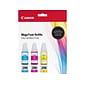 Canon 290 Cyan/Magenta/Yellow Standard Yield Ink Bottle, 3/Pack (1596C005)