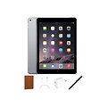 Apple iPad Air Refurbished 9.7 Tablet, Space Gray (IPADAIRB32-BUNDLE)