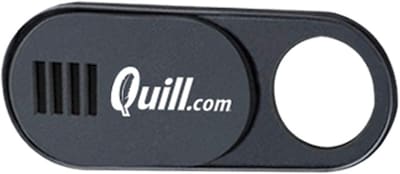 Quill Brand® Slide Series Webcam Cover - Black, 10-Pack