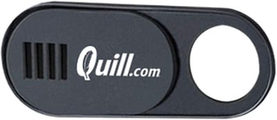 Quill Brand® Slide Series Webcam Cover - Black, 2-Pack