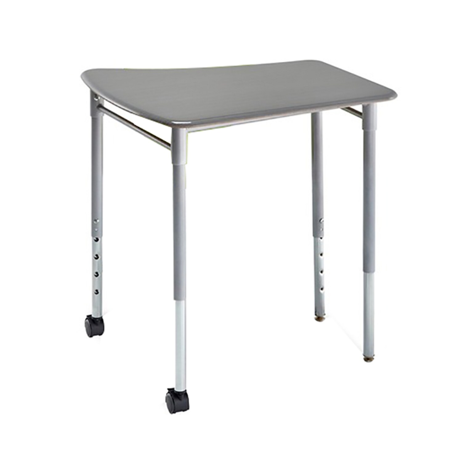 Alumni Flow 27 Desk, Gray Spectrum (FLOWMTGSAD2C)