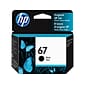 HP 67 Black Standard Yield Ink Cartridge (3YM56AN#140)