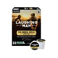 Laughing Man Colombia Huila Dark Chocolate/Black Cherry Coffee, Dark Roast, 0.40 oz. Keurig® K-Cup® Pods, 22/Box (383377)