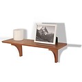 Inplace Mission 23Wide Single Wall Shelf,  Honey Oak (0199824)