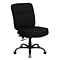 Flash Furniture HERCULES Series Fabric Office Big & Tall Chair, Black (WL735SYGBK)