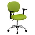 Flash Furniture Mid Back Mesh Task Chair, Apple Green (H2376FGNARMS)