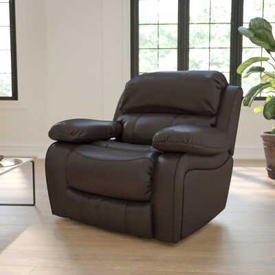 Flash Furniture LeatherSoft Rocker Recliners Brown (MENDA343991BRN)