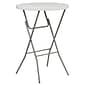 Flash Furniture Kathryn Folding Table, 31.5" x 31.5", Granite White (RB32RBARGW)