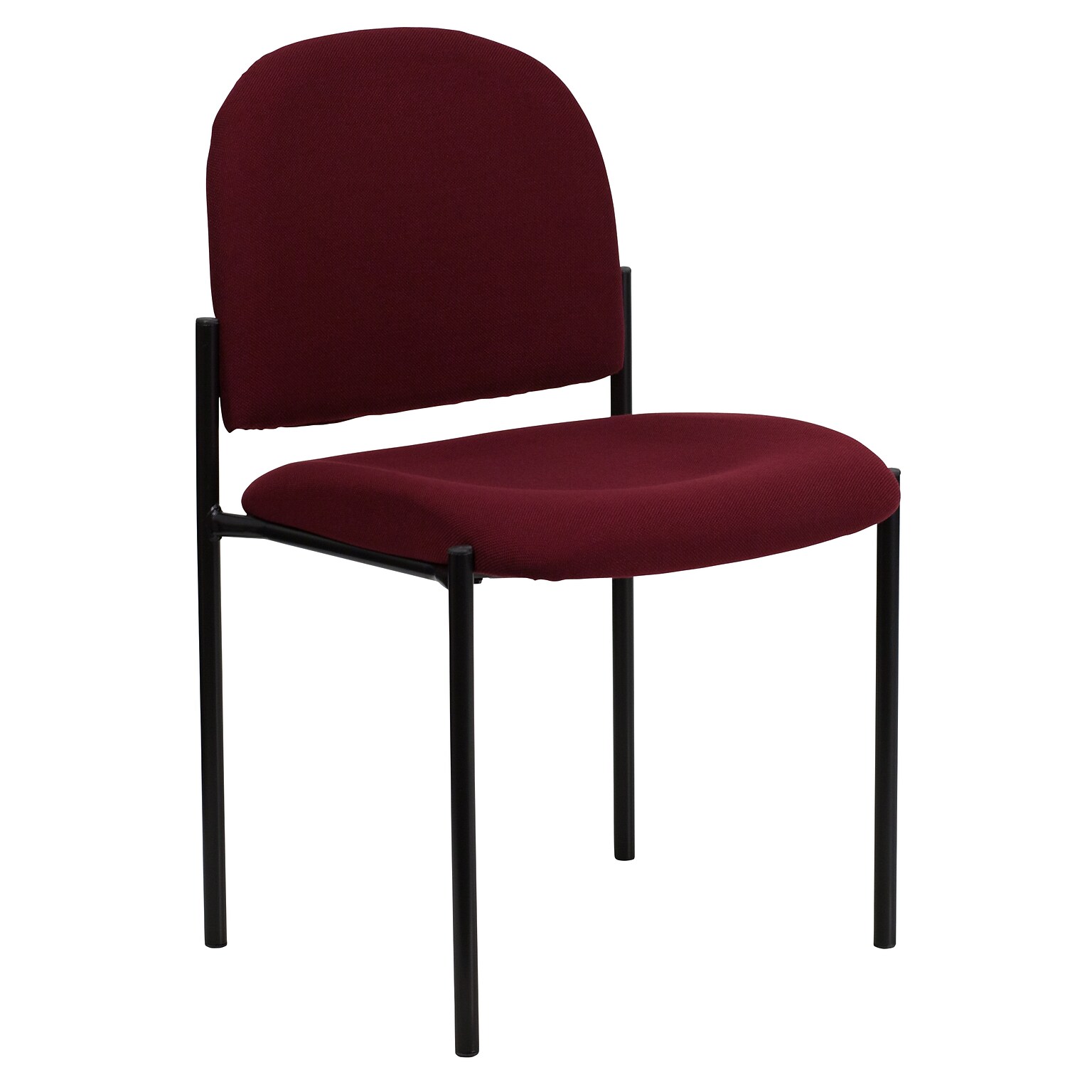 Flash Furniture Tania Fabric Stackable Side Reception Chair, Burgundy (BT5151BY)