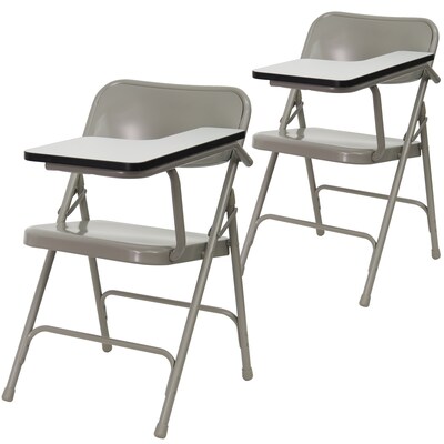Belnick Premium Steel Student Chair, Left Handed Arm