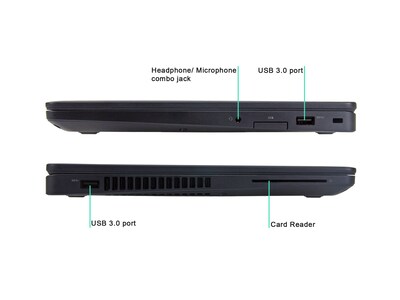 Dell Latitude E5470 14" Refurbished Notebook, Intel i5, 16GB Memory, 512GB SSD, Windows 10 Pro (ST5-32139)
