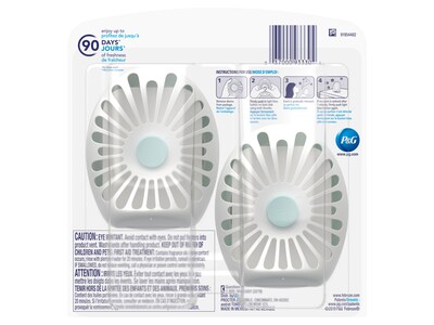 Febreze Small Spaces Air Freshener, Gain Scent, 0.25 oz., 2/Pack (93330EA)