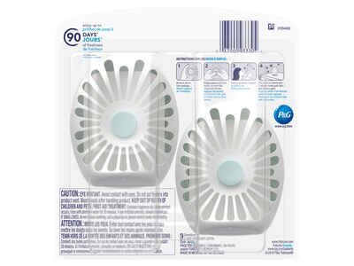 Febreze Small Spaces Air Freshener, Gain Scent, 0.25 oz., 2/Pack (93330EA)