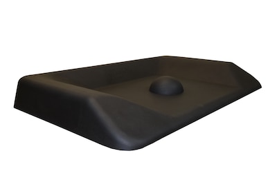 Uncaged Ergonomics Active Standing Anti-Fatigue Floor Mat, 34L x 20W, Black (ASM-B)