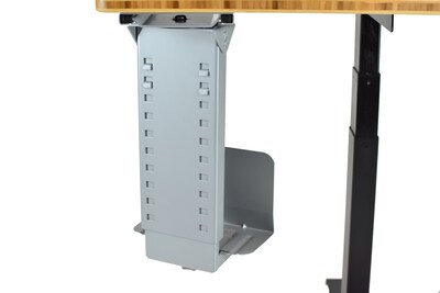 Uncaged Ergonomics Adjustable Monitor Mounting Kit, Gray/Silver (CPU1G)