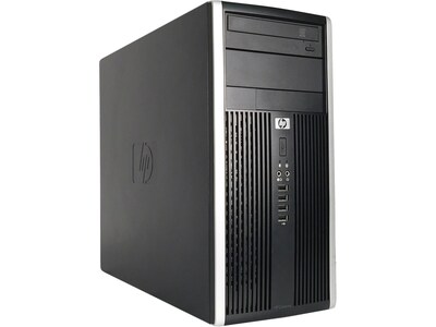 HP Compaq 6300 Pro 080101288507 Refurbished Desktop Computer, Intel i7, 8GB RAM, 240GB SSD