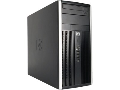 HP Compaq 6300 Pro 080101288491 Refurbished Desktop Computer, Intel i7, 8GB RAM, 128GB SSD