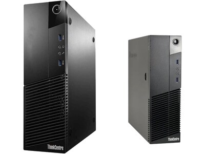 Lenovo ThinkCentre M93 080101316026 Refurbished Desktop Computer, Intel Core i7-4770, 16GB Memory, 128GB SSD + 1TB HDD