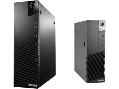 Lenovo ThinkCentre M93 080101316033 Refurbished Desktop Computer, Intel Core i7-4770, 8GB Memory, 240GB SSD