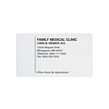 Custom 1-2 Color Appointment Cards, CLASSIC® Laid Solar White 80#, Flat Print, 1 Standard Ink, 1-Sid