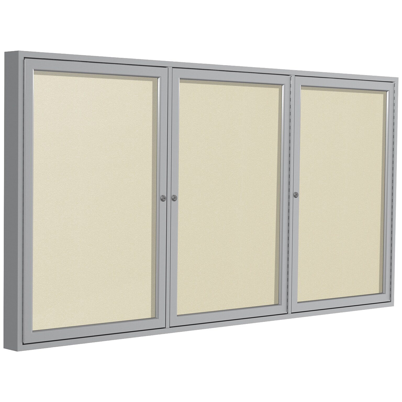 Ghent Vinyl Bulletin Board, Satin Frame, 6 x 4 (PA34872VX-185)