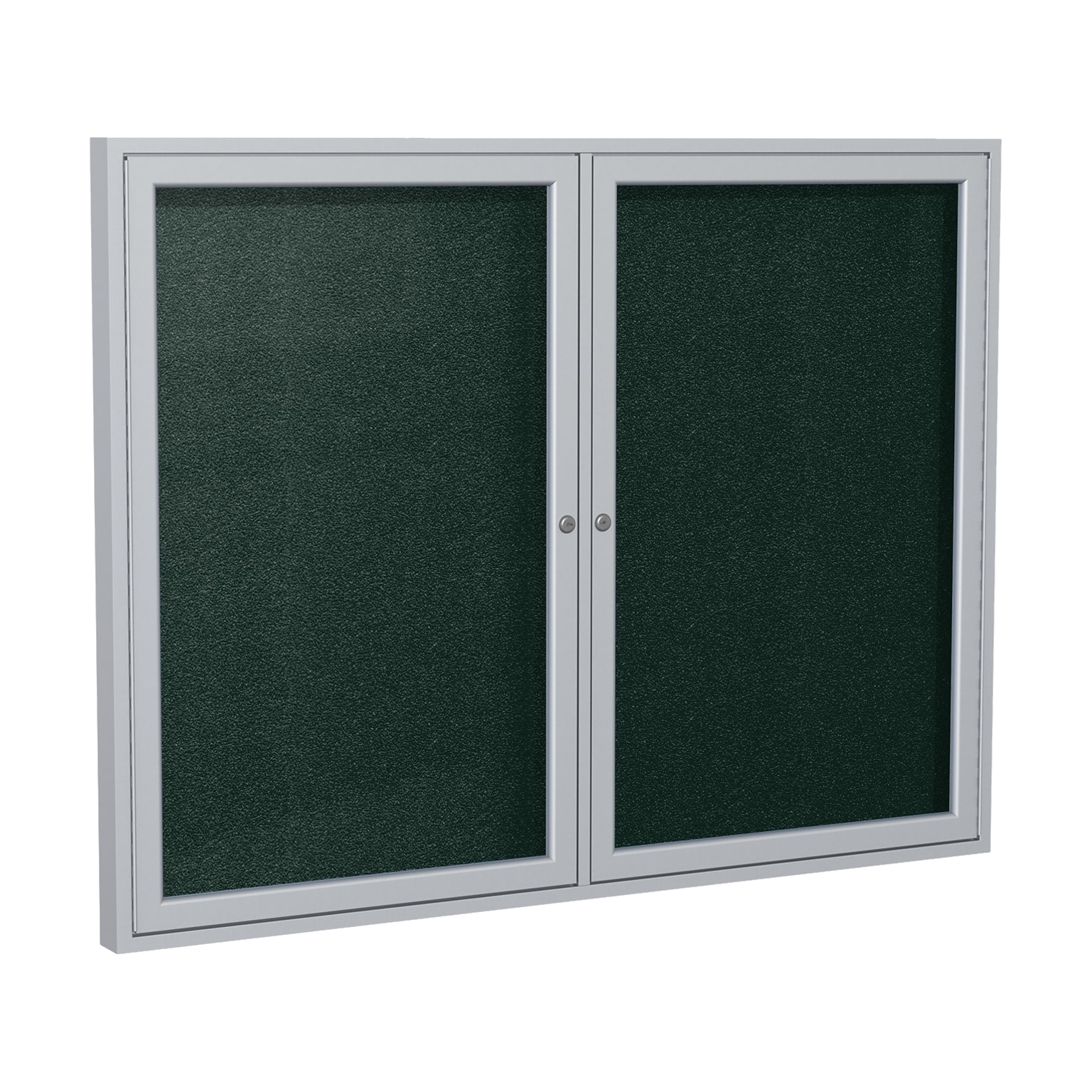 Ghent Vinyl Enclosed Bulletin Board, Aluminum Frame, 4 x 3 (PA23648VX-183)