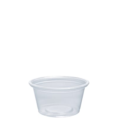 Dart® Conex Complements® Portion Containers 0.75 oz., Transparent, 2500/Carton (075PC) (075PC)