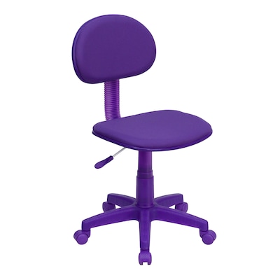 Flash Furniture 31 - 35 3/4 Fabric Ergonomic Task Chairs (BT698PURP)