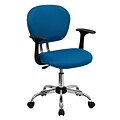 Flash Furniture Mesh Task Chairs With Arms and Chrome Base (H2376FTURARMS)