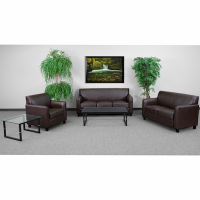Flash Furniture HERCULES Diplomat LeatherSoft Reception Set (BT827SETBN)