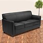 Flash Furniture HERCULES Diplomat Series 70 LeatherSoft Sofa, Black (BT8273BK)