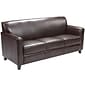 Flash Furniture HERCULES Diplomat Series 70 LeatherSoft Sofa, Brown (BT8273BN)