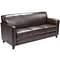 Flash Furniture HERCULES Diplomat Series 70 LeatherSoft Sofa, Brown (BT8273BN)