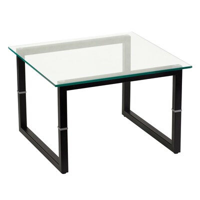 Flash Furniture 23.625W x 23.625D End Table Glass (FDENDTBL)