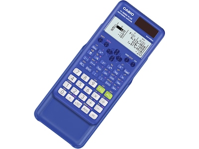 Casio 2nd Edition 16-Digit Solar Powered Scientific Calculator, Blue (FX-300ESPLS2-BU)