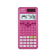 Casio 2nd Edition 16-Digit Solar Powered Scientific Calculator, Pink (FX-300ESPLS2-PK)