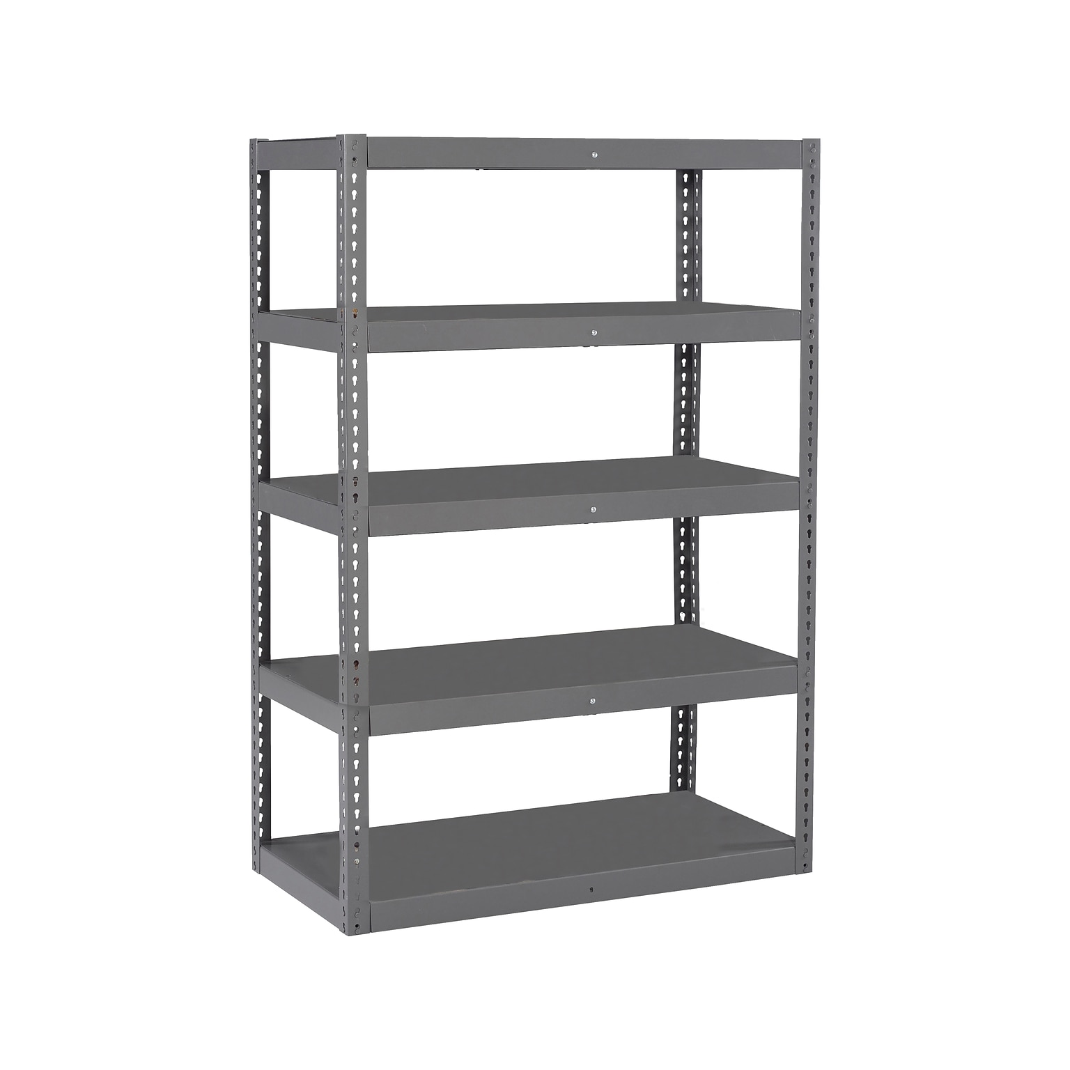 Tennsco Z-Line 5-Shelf Steel Die Rack Unit, 60, Medium Gray (RXHS-602472)