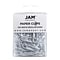 JAM Paper Small Paper Clips, White, 100/Pack (2183755)