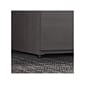 Bush Business Furniture Office 500 23.2" Storage Cabinet with Two Shelves, Storm Gray (OFS145SG)