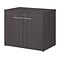 Bush Business Furniture Office 500 29.82 Storage Cabinet with Two Shelves, Storm Gray (OFS136SGSU)