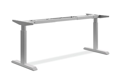 HON Coordinate Height-Adjustable Base, 2-Stage, Nickel Finish (HONHAB2S2LP8L)