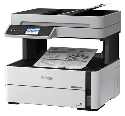 Epson WorkForce ST-M3000 Supertank C11CG93201 USB, Wireless, Network Ready Black & White All-in-One Printer