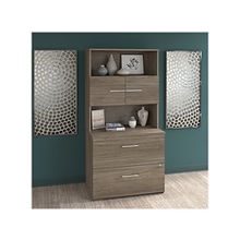 Bush Business Furniture Office 500 2-Drawer Lateral File Cabinet, Locking, Letter/Legal, Modern Hick
