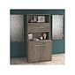 Bush Business Furniture Office 500 70" Storage Cabinet with 4 Shelves, Modern Hickory (OF5008MHSU)