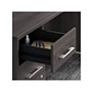 Bush Business Furniture Office 500 72"W Executive Desk with Drawers, Lateral File Cabinets and Hutch, Storm Gray (OF5001SGSU)