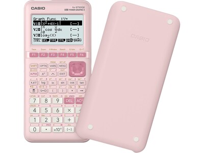 Casio FX-9750GIII-PK Graphing Calculator, Pink