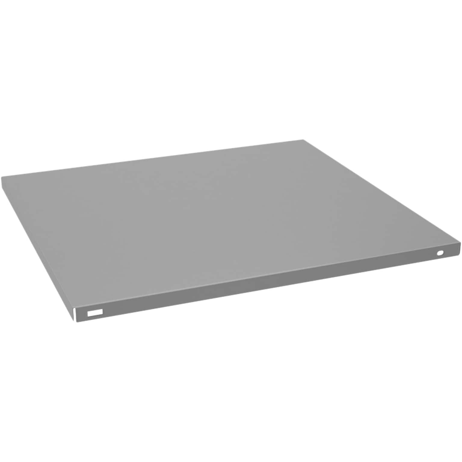 Tennsco Mobile Workbench Cabinet Steel Extra Shelf, 21, Medium Gray (MBS-2124-MGY)