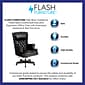 Flash Furniture Ainslie Ergonomic LeatherSoft Swivel High Back Tufted Executive Office Chair, Black (CIJ600BK)