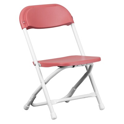 Flash Furniture Plastic School Chair, Burgundy (YKIDBY)