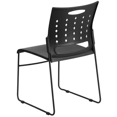 Flash Furniture HERCULES Series Plastic School Chair, Black (RUT2BK)